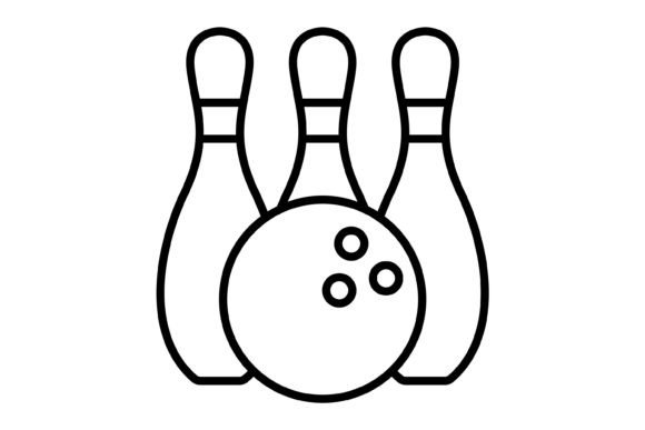 Beyond the Lanes: The Versatile Appeal of the Bowling Outline Icon