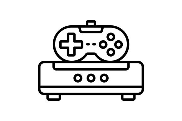 Console Outline Icon: The Versatile Vector for Modern Design