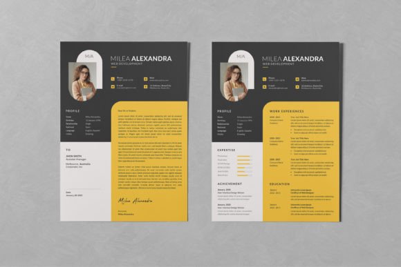 Elevate Your Job Search with Modern Resume CV Templates