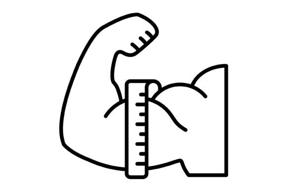 Measuring Tape Outline Icon: Precision in Every Pixel