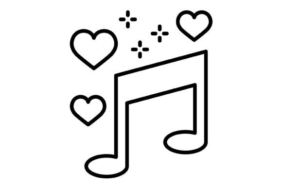 Music Outline Icon: A Versatile Asset for Modern Design