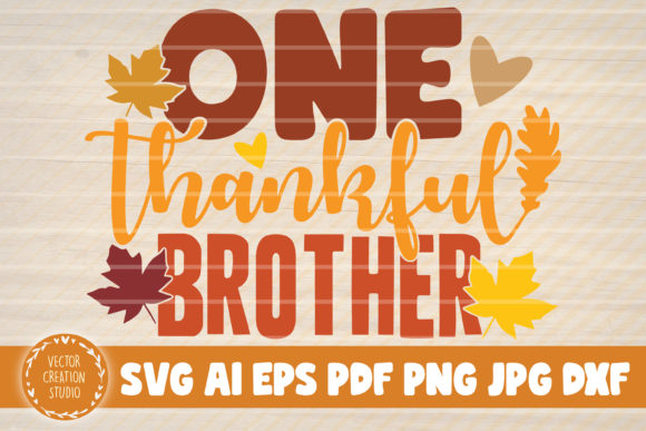 One Thankful Brother: A Creative Font for Heartfelt Designs