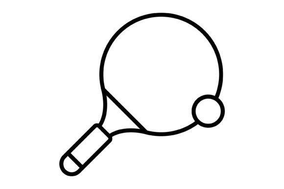 Ping Pong Outline Icon: Elevate Your Visual Language