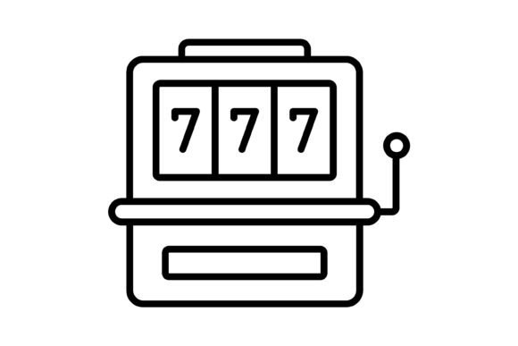 Slot Machine Outline Icon: A Versatile Asset for Modern Design