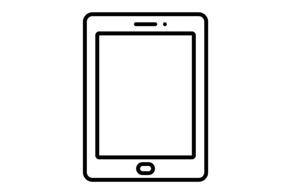 Tablet Outline Icon: A Versatile Asset for Modern Design
