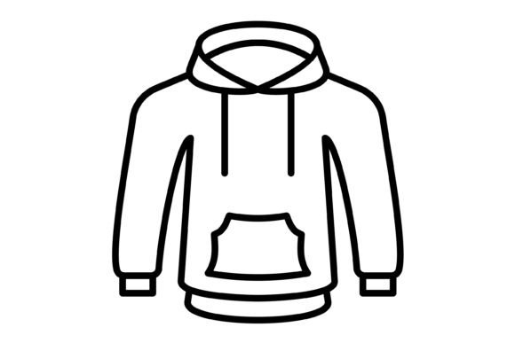 The Sweatshirt Outline Icon: A Modern Icon for Every Project