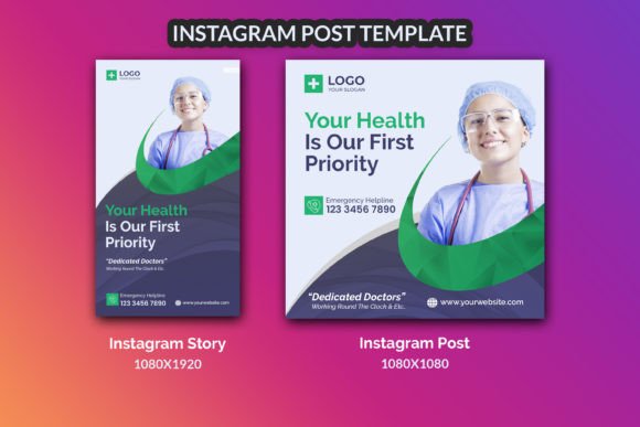 Transform Your Health Brand with This Social Media Template